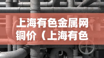 上海有色金属网铜价（上海有色铜价格今日价格行情）