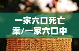 一家六口死亡案/一家六口中毒死亡 一家六口死亡案/一家六口中毒死亡