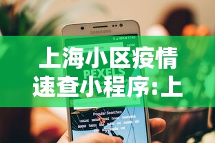 上海小区疫情速查小程序:上海疫情管控