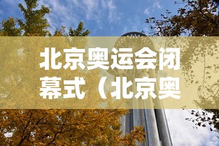 北京奥运会闭幕式（北京奥运会闭慕试）