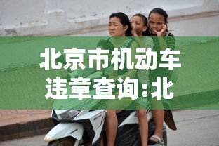 北京市机动车违章查询:北京机动车违章查询平台官网
