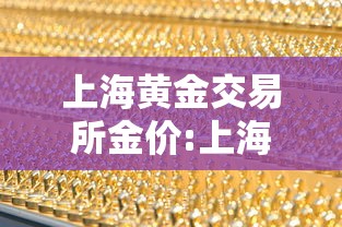 上海黄金交易所金价:上海黄金交易所金价调整 上海黄金交易所金价:上海黄金交易所金价调整