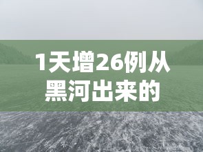 1天增26例从黑河出来的人去哪了:黑河出境一日游攻略
