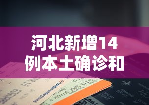 河北新增14例本土确诊和30例无症状/河北新增14例本土确诊和30例无症状感染者 河北新增14例本土确诊和30例无症状/河北新增14例本土确诊和30例无症状感染者