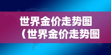 世界金价走势图（世界金价走势图k线图）