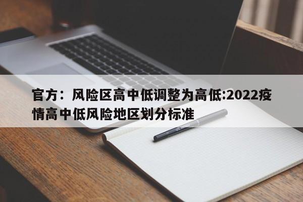 官方:风险区高中低调整为高低:2022疫情高中低风险地区划分标准